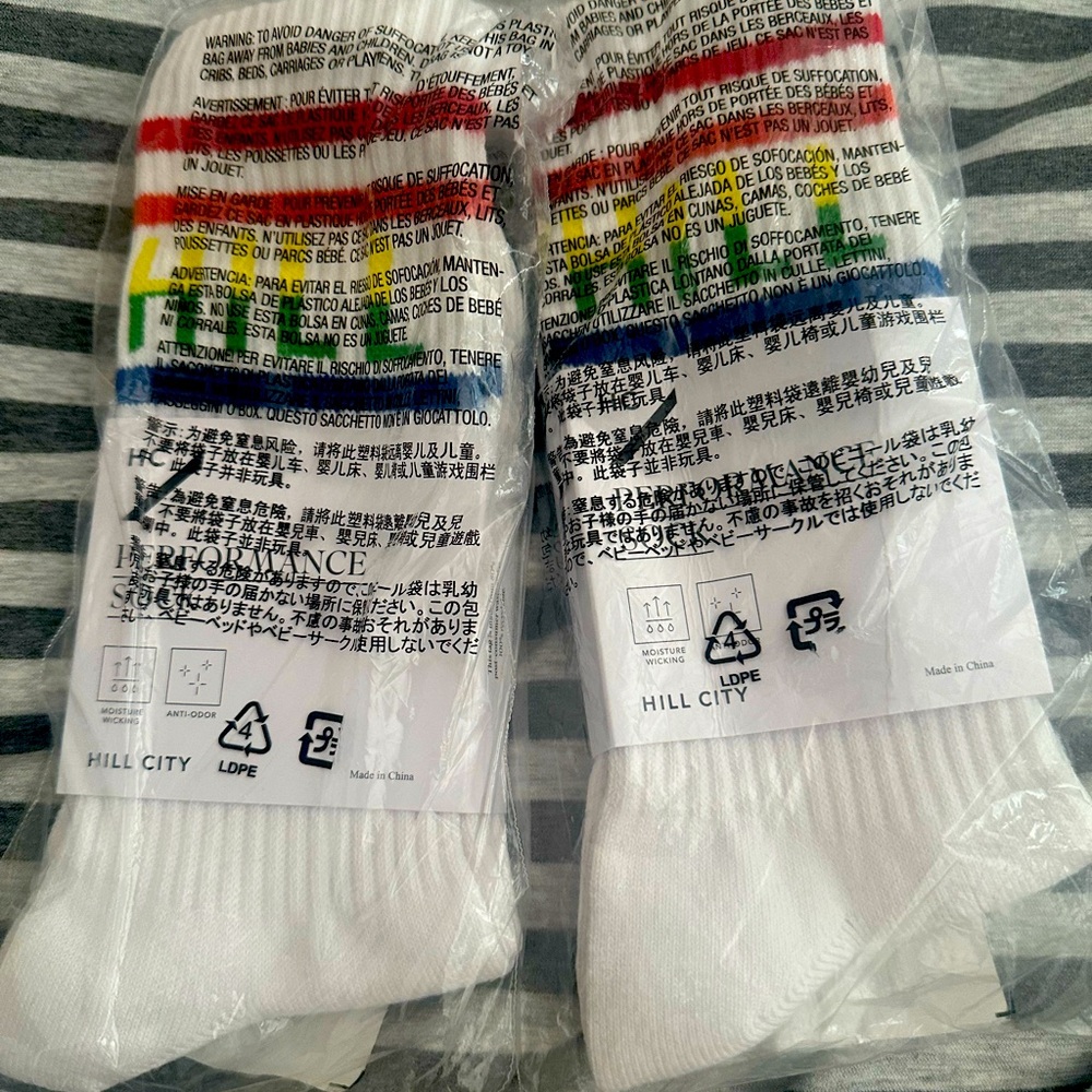 Hill City performance socks! 2 pairs!